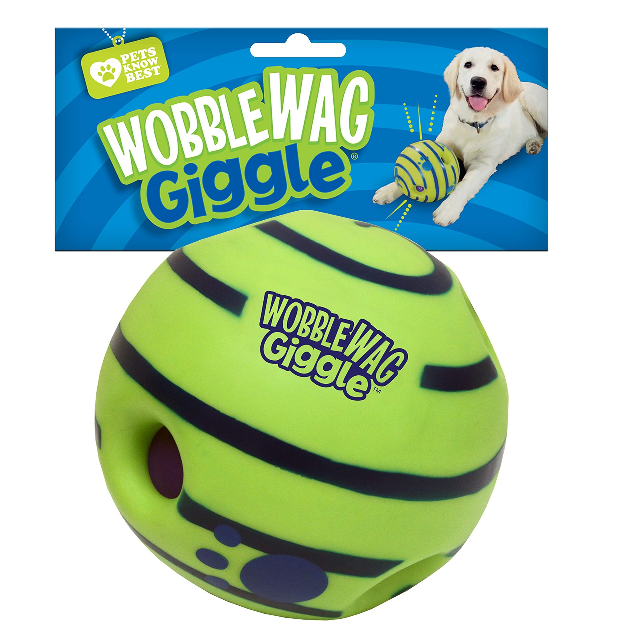 Wobble Wag Giggle Ball, Interactive Dog Toy As Seen On TV