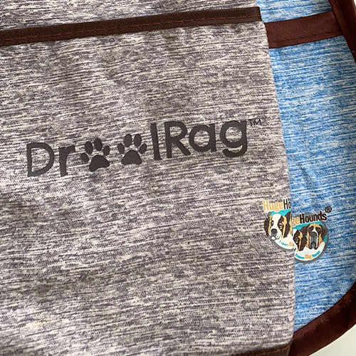 DroolRag® - Comes in Blue or Grey